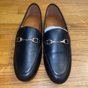 Women’s Coach Haley Leather Loafer, Black, Size US 7.5